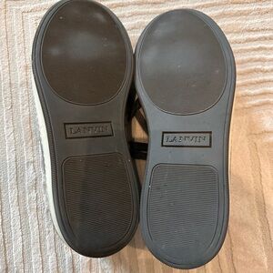 Lanvin leather sneaker grey